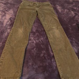 Women's Vintage Brown Corduroy Pants